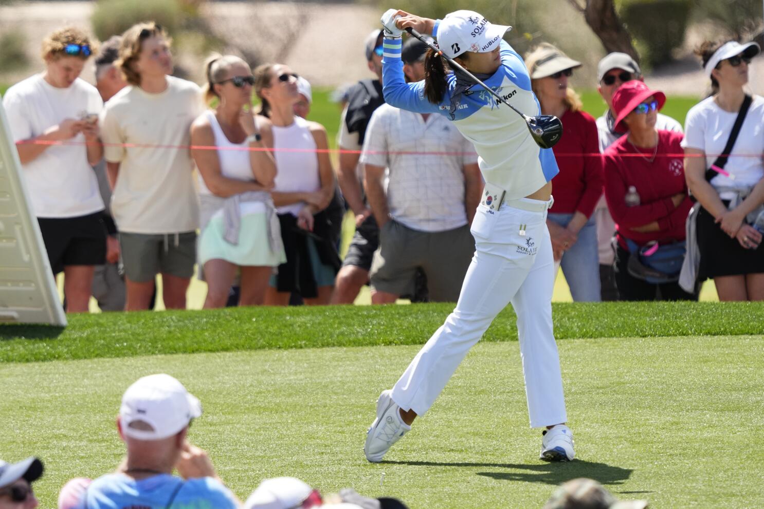 Shin, Szeryk, Jutanugarn share lead at Superstition Mountain - The